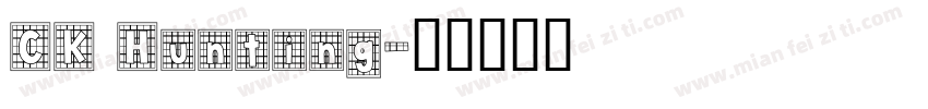 CK Hunting字体转换